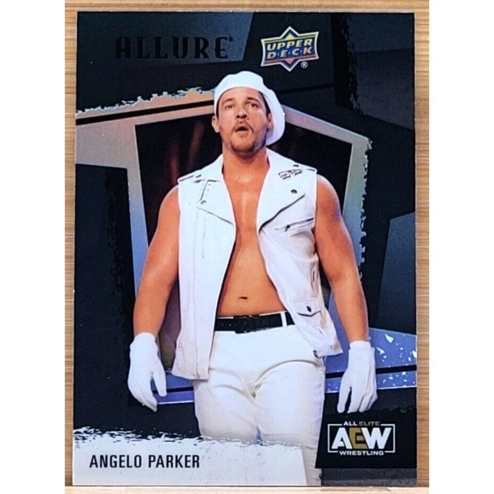 2022 UPPER DECK AEW‎ ALLURE ANGELO PARKER BLACK RAINBOW